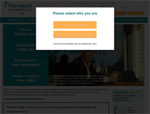 Tablet Screenshot of pomalyst.com